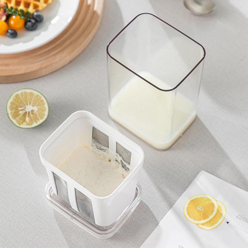 Greek Yogurt Maker and Beverage Strainer