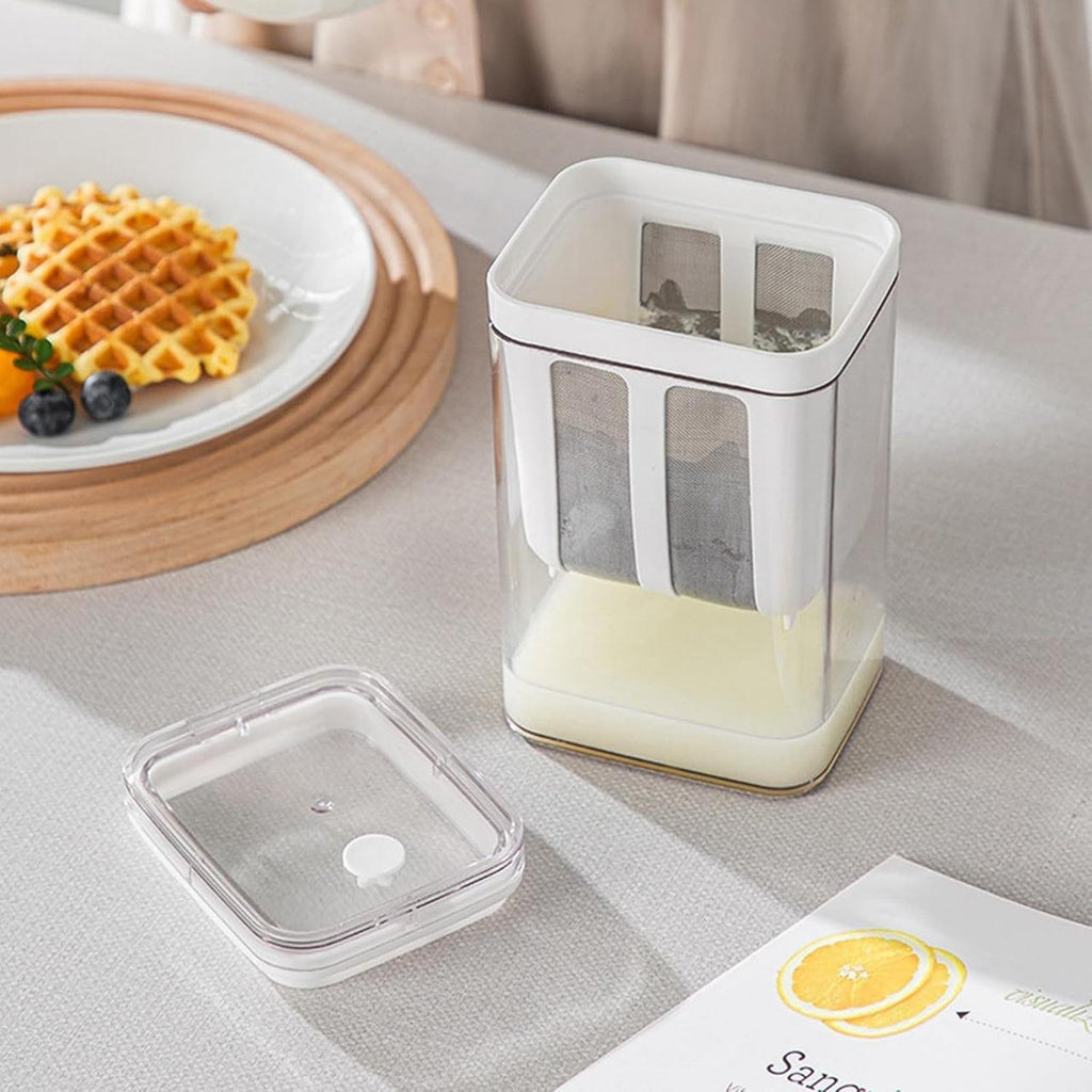 Greek Yogurt Maker and Beverage Strainer