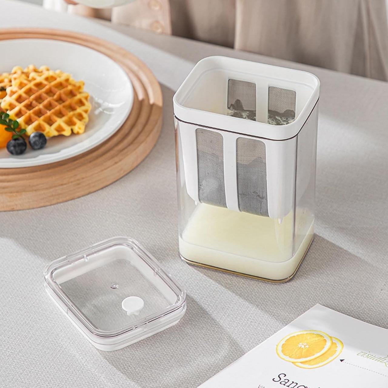 Greek Yogurt Maker and Beverage Strainer
