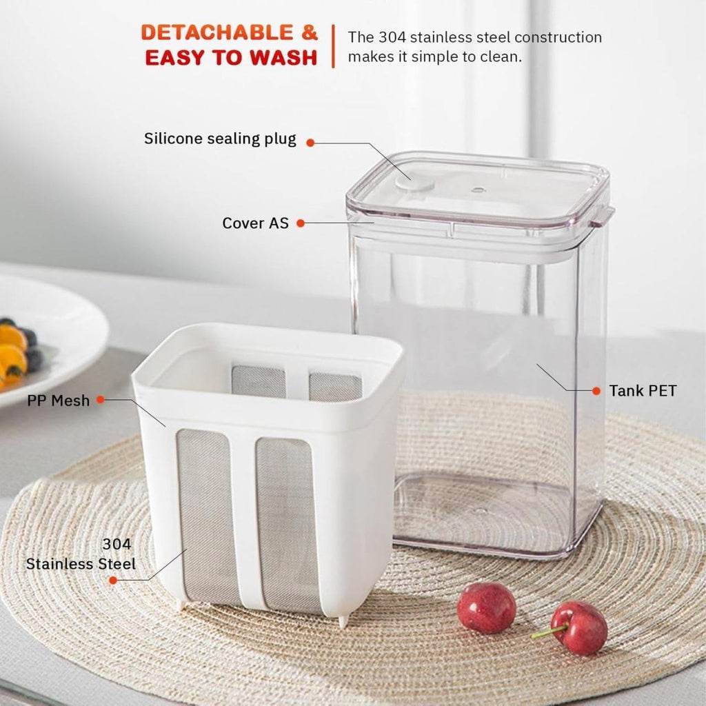 Greek Yogurt Maker and Beverage Strainer