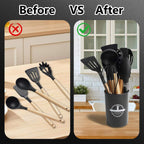 12pcs Silicon Kitchen Utensils Set