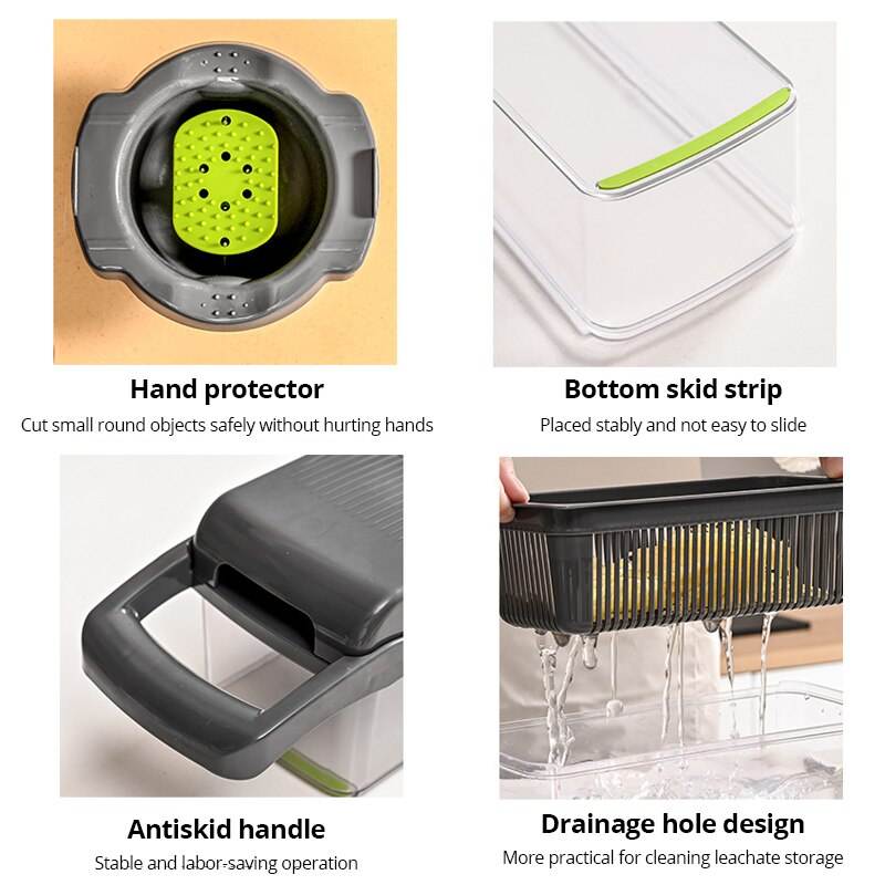16 in 1 Multifunctional Vegetable Chopper
