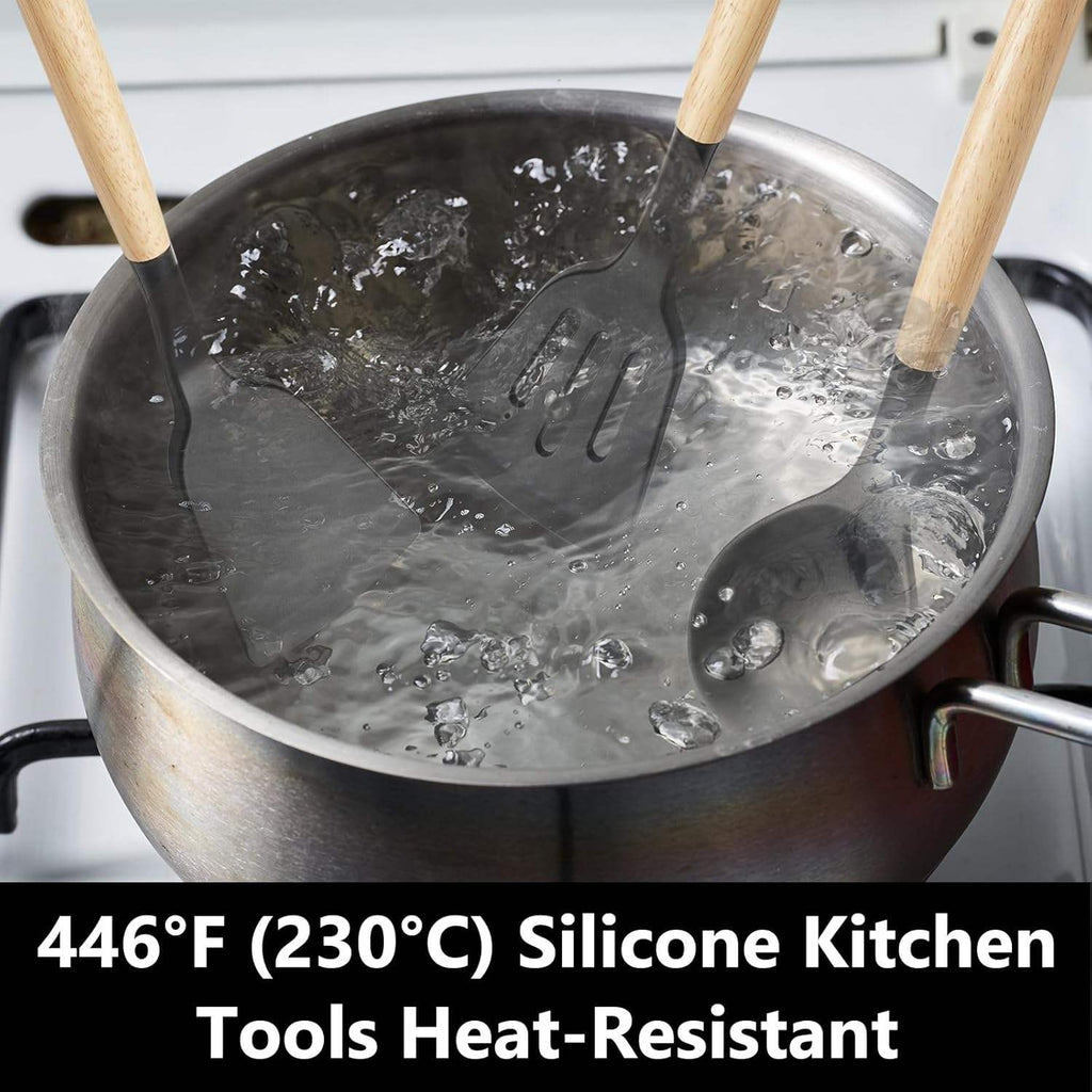12pcs Silicon Kitchen Utensils Set