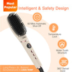 Heating Flat Iron Straightener Comb Ceramic