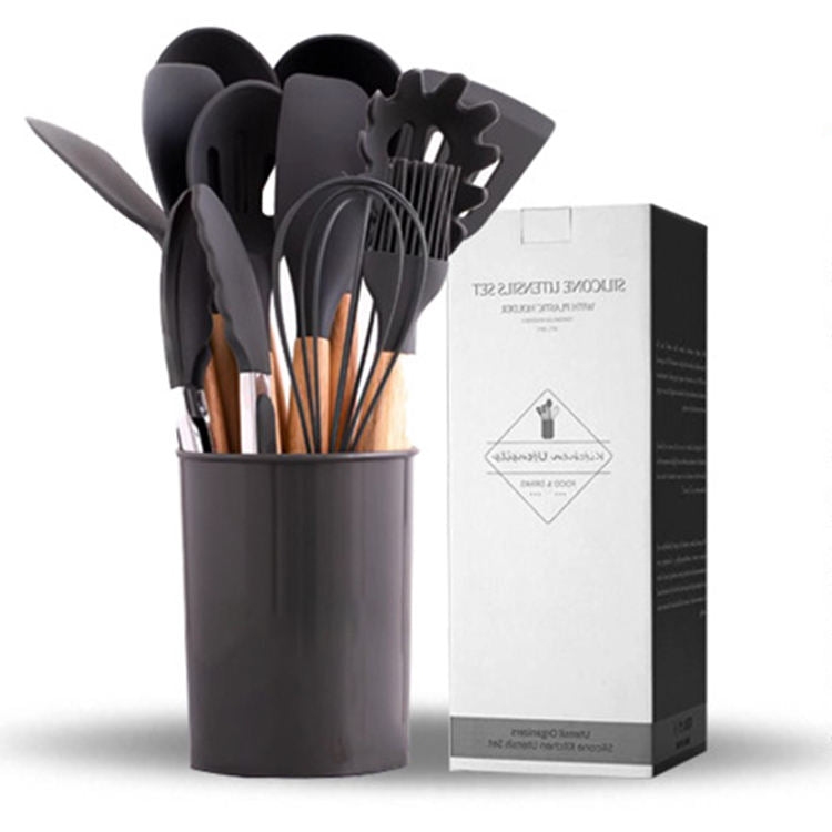 12pcs Silicon Kitchen Utensils Set