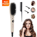 Heating Flat Iron Straightener Comb Ceramic