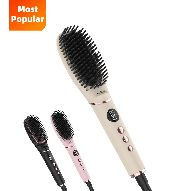 Heating Flat Iron Straightener Comb Ceramic