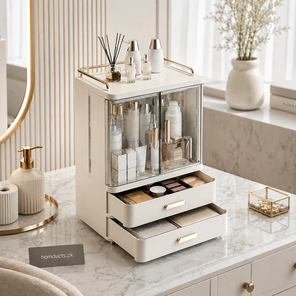 Large Capacity Cosmetic & Skincare Storage Box
