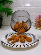 Deep Frying Pot With Strainer Basket